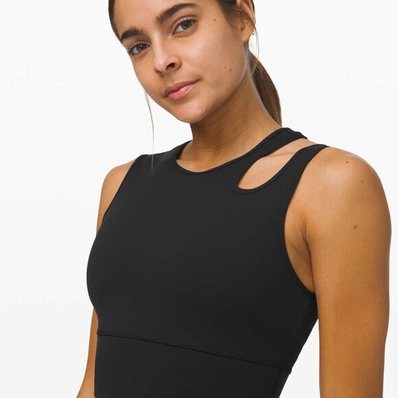 NWOT Lululemon Mastered Motion Cropped Tank (Java Brown) - Picture 3 of 8